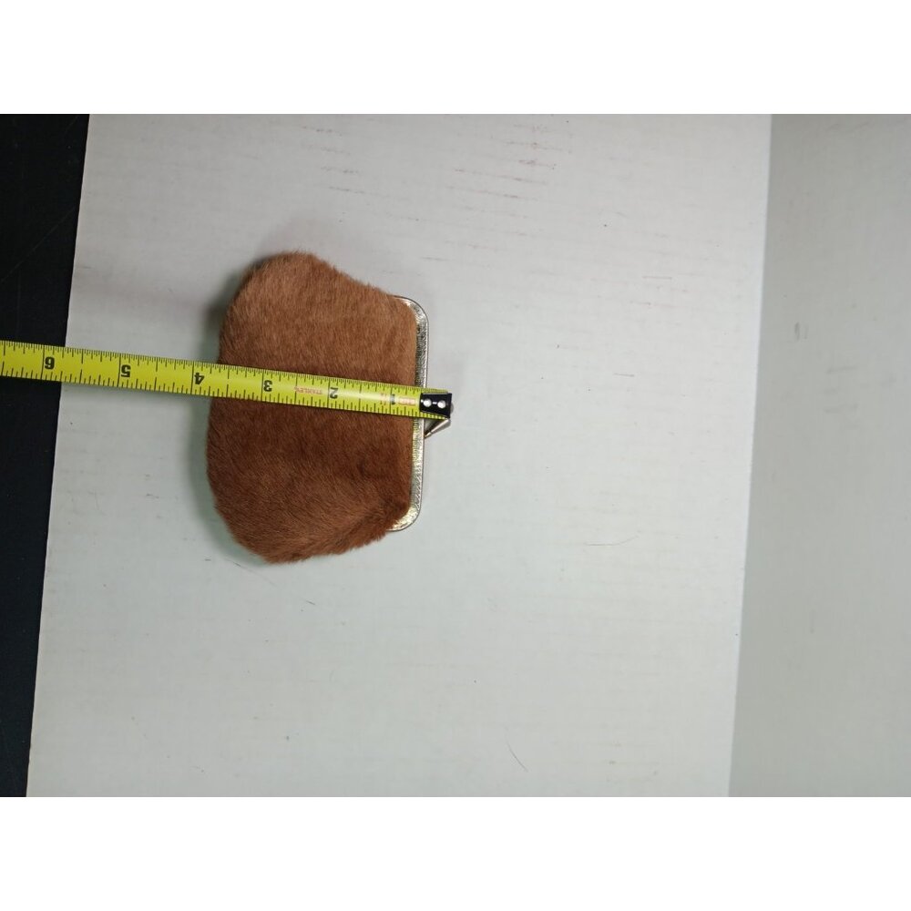 Vintage Genuine Kangaroo Fur Leather Made In Melbourne Small Wallet Coin Purse - Picture 7 of 7